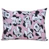 Fronha Portallar Malha Disney Estampada Minnie Tex 48cmx68cm Bordo - 1