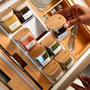 Ver imagem 2 de Kit Organizador de Gaveta com 01 Organizador Multiuso + 01 Organizador Rolos + 01 Organizador