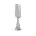 Ver imagem 2 de Conjunto 6 Taças Diamond para Champanhe Vidro com Base de Cristal Transparente 305ml Bj0035 Btc