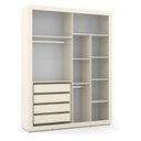 Ver imagem 7 de Quarto de Bebe 2 Portas Tutto New Off White com Capitonê New Boucle - Matic