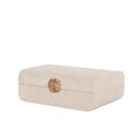 Ver imagem 2 de Caixa Decorativa em Mdf com Revestimento em Linho 21cm 21812 Mart