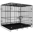 Ver imagem 1 de Gaiola Cao Gato Cachorro Pet Canil Pet Shop Transporte Animal de Estimaçao Bandeja Removivel Resiste