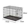 Gaiola Cao Gato Cachorro Pet Canil Pet Shop Transporte Animal de Estimaçao Bandeja Removivel Resiste - 3