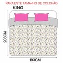 Ver imagem 3 de Jogo de Cama Lençol Egípcio King 2 Peças Micropercal 600 Fios Rosê Casa Show Enxovais