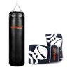 Saco De Pancada 120x100 + Luva Bate-saco Pro - Gorilla Cor:Preta KIT57.A - 1