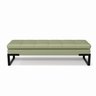Recammier Verner Industrial Verde Dominic - 140cm Estilo Industrial - Casore - 1