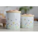 Ver imagem 2 de Kit Higiene Porcelana Bebê Maternidade Meninas Jardim Encantado Borboletas