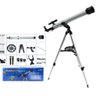 KIT COMPLETO TELESCOPIO 60CM PROFISSIONAL LENTES LUNETA REFRATOR 525X TRIPE TELESCOPIO ASTRONOMICO - 1