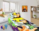 Ver imagem 1 de Jogo De Lençol Decorativo E Fronha Solteiro , Naruto Mod 3 Kit 2 pçs