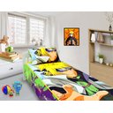 Ver imagem 1 de Jogo De Lençol Decorativo E Fronha Solteiro , Naruto Mod 3 Kit 2 pçs