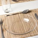 Ver imagem 3 de Kit Jogo Prato Fundo Sopa Transparente 4 Peças 22,5cm