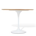 Ver imagem 2 de Mesa de Jantar Tulipa Saarinen Redonda 80cm Freijó Branco