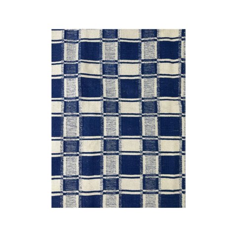 Tapete Kilim 256x350 Geo Azul