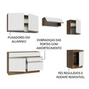 Ver imagem 5 de Armário de Cozinha Completa 260cm Rustic/Branco Glamy Madesa 05