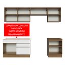 Ver imagem 6 de Armário de Cozinha Completa 260cm Rustic/Branco Glamy Madesa 05