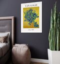Ver imagem 2 de Quadro Decorativo Van Gogh Vaso Planta - 70x50cm:moldura Branca