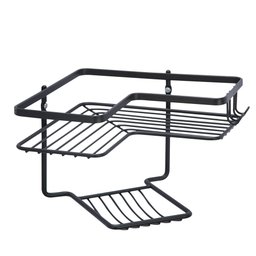 Prateleira de Canto com Saboneteira Black Arthi - 2