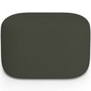 Ver imagem 3 de Kit 2 Puffs Decorativos Orgânico para Living Quarto 70cm Doha W01 Linho Verde Musgo - Lyam Decor