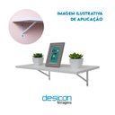 Ver imagem 3 de Mão Francesa Reforçada 40cm Branca Multivisão