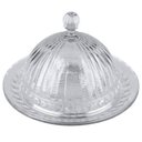 Ver imagem 2 de Queijeira de Vidro Crown 20cm Cv244732 Cazza