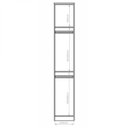 Ver imagem 4 de Módulo de Guarda Roupa 1 Porta Elegance 