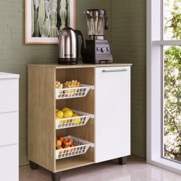 Balcão para Forno com Fruteira 1 Porta  - 1