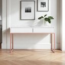 Ver imagem 1 de Aparador Buffet Industrial 2 Gavetas MDF-MDP 110cm Branco Mais de Casa