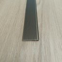 Ver imagem 4 de Perfil Arremate Standard Alumínio Fumê - 3 Metros