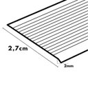 Ver imagem 2 de Perfil Arremate Standard Alumínio Fumê - 3 Metros