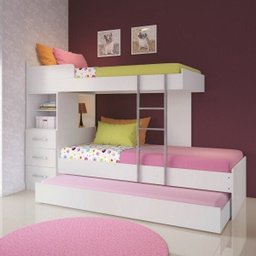 Treliche Plus com 3 Gavetas - 1 Treliche Plus com 3 Gavetas - 1