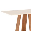 Ver imagem 5 de Mesa de Jantar 6 Lugares 160cm Lince Nature/off H02 - Mpozenato