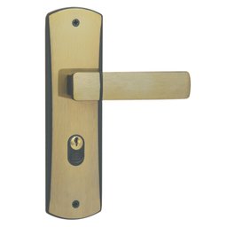 Fechadura para Porta de Entrada Externa com Espelho Capri 40mm MGM - 2