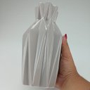 Ver imagem 4 de Villani Vaso 23x13x13cm Cerâmica Cinza