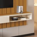 Ver imagem 2 de NICHO UNIVERSAL RACK BANCADA  DE PAREDE PARA TV 1.8 - FENDI/FREIJÓ