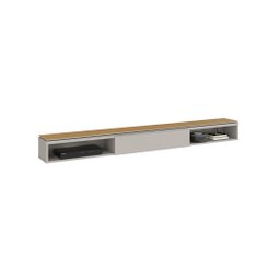 NICHO UNIVERSAL RACK BANCADA  DE PAREDE PARA TV 1.8 - FENDI/FREIJÓ - 1