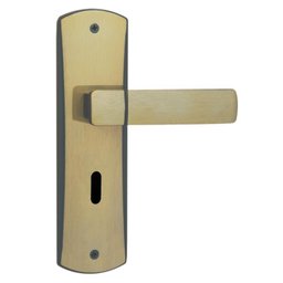 Fechadura para Porta de Quarto Interna com Espelho Capri 40mm MGM - 1