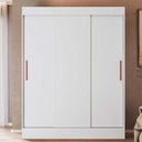 Ver imagem 1 de Guarda-Roupa 3 Portas Correr 2 Gavetas Flórida Multimóveis CR4142 Branco