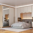 Ver imagem 3 de Módulo de Canto Oblíquo 1 Porta 4 Prateleiras Elegance 