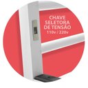 Ver mais imagens de Toalheiro Térmico Alumínio 4 Barras Clássico Bivolt
