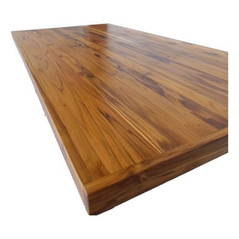 Tampo de Madeira Setup 120x80cm:tampo de Teca