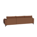 Ver imagem 4 de Sofá 4 Lugares Living Fixo Viena com Chaise 2,70m em Veludo:bronze