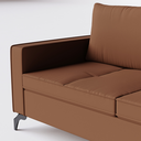Ver imagem 3 de Sofá 4 Lugares Living Fixo Viena com Chaise 2,70m em Veludo:bronze