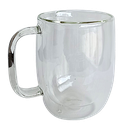 Ver imagem 1 de Caneca para Chá de Vidro Duplo, 380 Ml