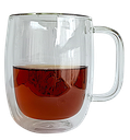 Ver imagem 3 de Caneca para Chá de Vidro Duplo, 380 Ml