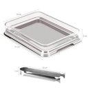 Ver imagem 5 de Conjunto Porta Frios 3 Peças Geladeira Inox com Pinça Inox