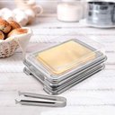 Ver imagem 4 de Conjunto Porta Frios 3 Peças Geladeira Inox com Pinça Inox