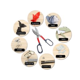 Tesoura Para Chapas Tipo Americana Corte a Direita Manual Funileiro 10 Pol 2328114 - Corneta - 2