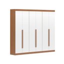 Ver imagem 2 de Guarda-Roupa Closet 3 Módulos Roupeiro 6 Portas 6 Gavetas Versatille Yescasa