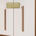 Ver imagem 7 de Guarda-Roupa Closet 3 Módulos Roupeiro 6 Portas 6 Gavetas Versatille Yescasa