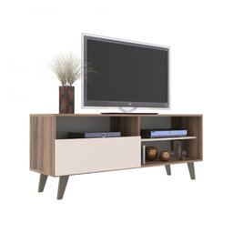 Rack Para TV att 55 Polegadas 3 Nichos 1 Porta Detroit - 5